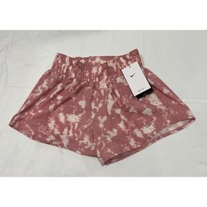Women's Nike DRI- FIT Running Training Lined Shorts Pink Tie Dye NWT MSRP $45